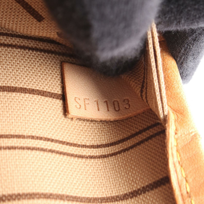 LOUIS VUITTON Neverfull 中型單肩包 M40156 Monogram 帆布 二手 女士-4