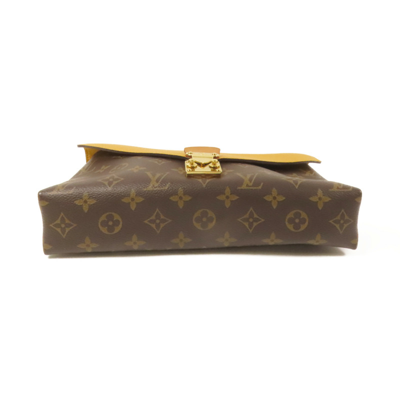 LOUIS VUITTON Monogram Pallas Chain Bag金扣鏈帶肩背袋-3