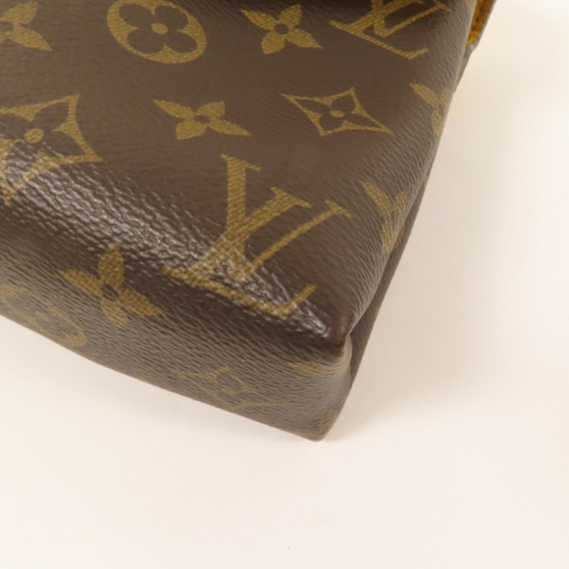 LOUIS VUITTON Monogram Pallas Chain Bag金扣鏈帶肩背袋-8