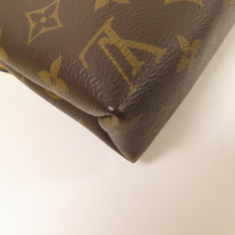 LOUIS VUITTON Monogram Pallas Chain Bag金扣鏈帶肩背袋-9