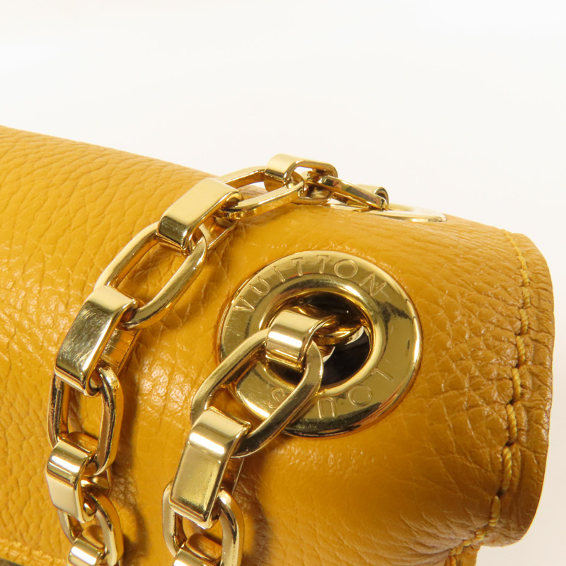LOUIS VUITTON Monogram Pallas Chain Bag金扣鏈帶肩背袋-13