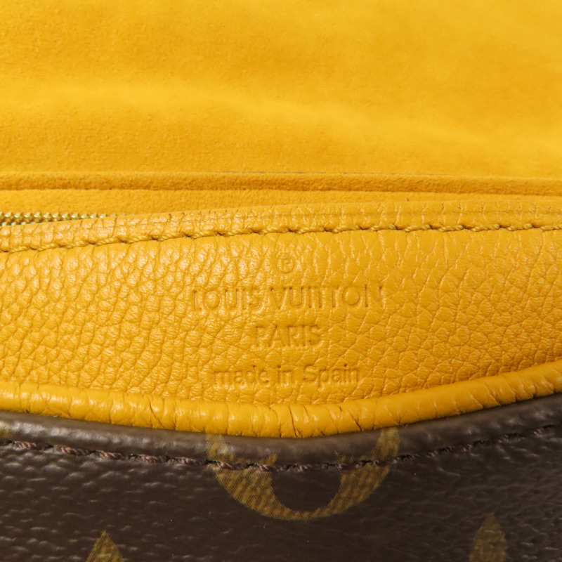 LOUIS VUITTON Monogram Pallas Chain Bag金扣鏈帶肩背袋-14