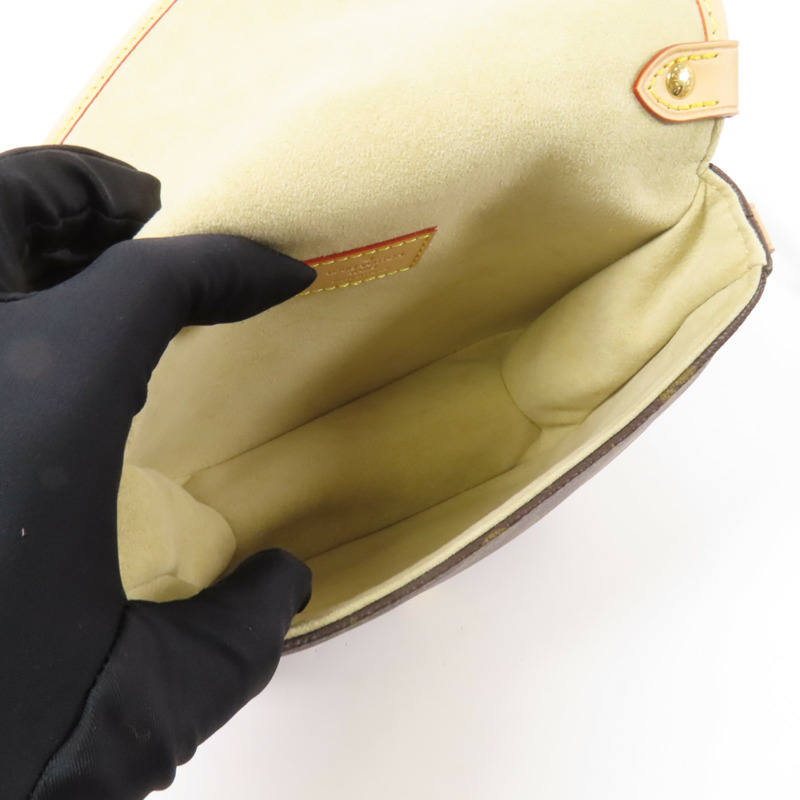 LOUIS VUITTON Monogram Saumur BB金扣手挽肩背兩用袋-4