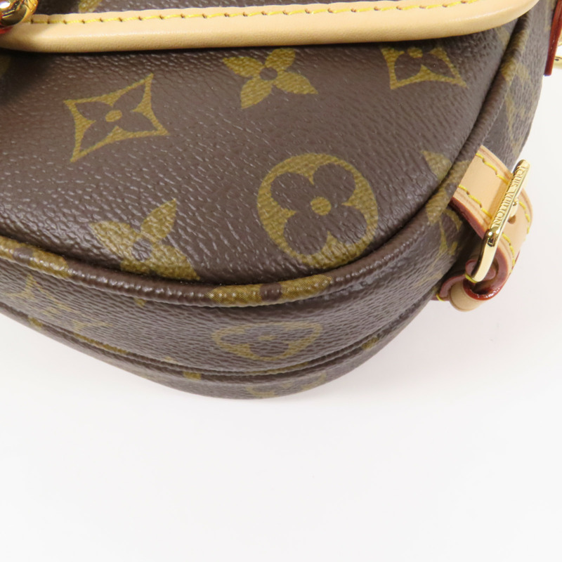 LOUIS VUITTON Monogram Saumur BB金扣手挽肩背兩用袋-10