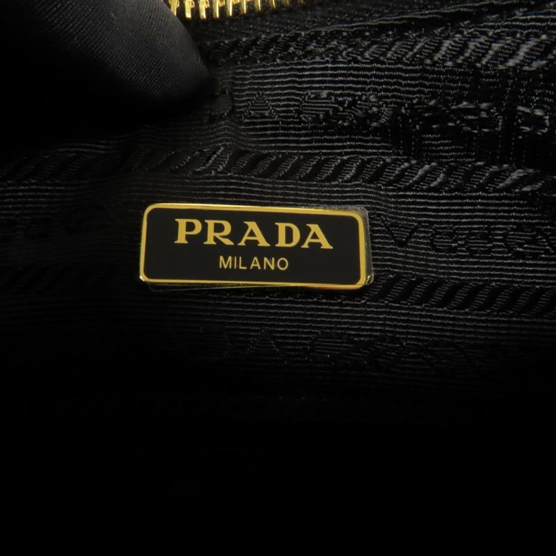 PRADA Saffinao皮革金扣手挽肩背兩用袋-15