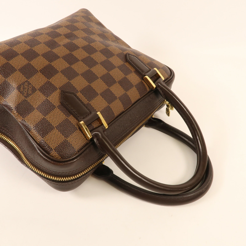 LOUIS VUITTON Damier Brera金扣手挽袋-4
