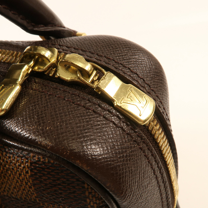 LOUIS VUITTON Damier Brera金扣手挽袋-5