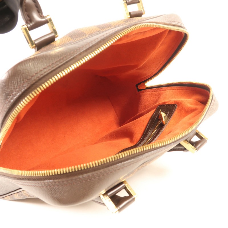 LOUIS VUITTON Damier Brera金扣手挽袋-8
