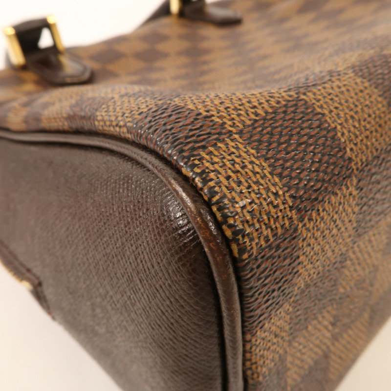 LOUIS VUITTON Damier Brera金扣手挽袋-9