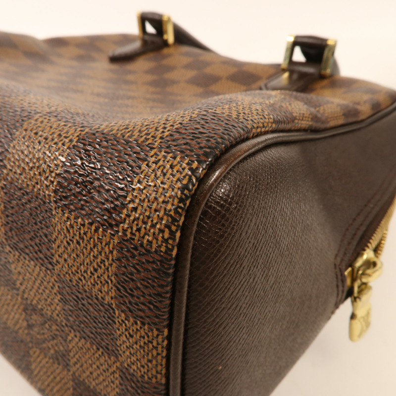 LOUIS VUITTON Damier Brera金扣手挽袋-10