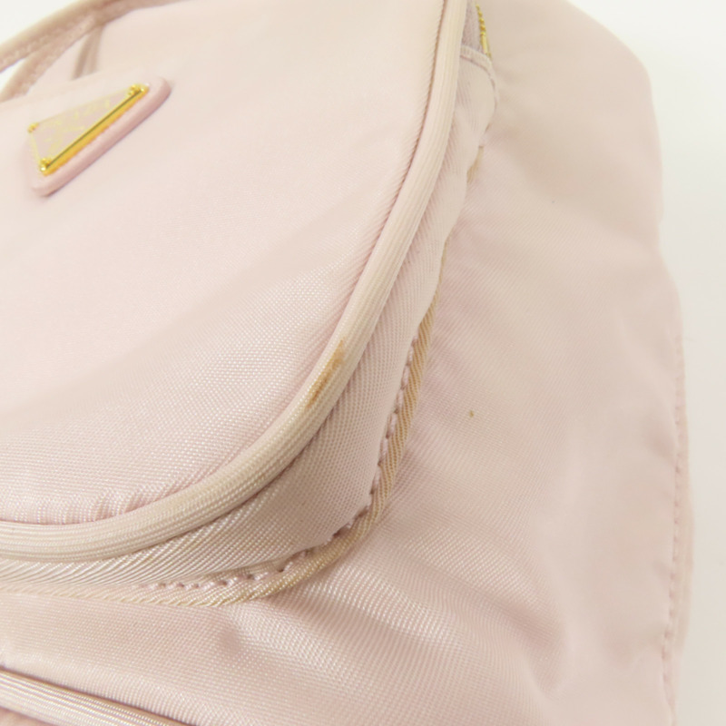 PRADA 尼龍Duet Re-Nylon Bucket Bag金扣手挽肩背袋兩用袋-16