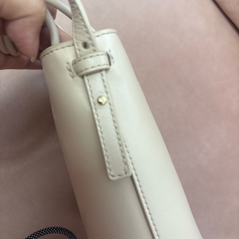CHLOE 蔻依  字母刺繡手提/斜背迷你包(粉色)-10