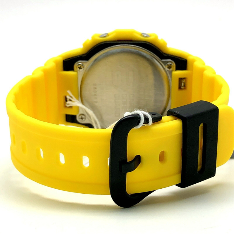 G-SHOCK CASIO DWE-5600R-9 手錶，黃色 Speed，早期色彩復興，替換錶帶和錶圈套裝，DW-5600C-9B 復刻版，2021 年 10 月發售，三國丘店，IT1MCKIY7TCC-5