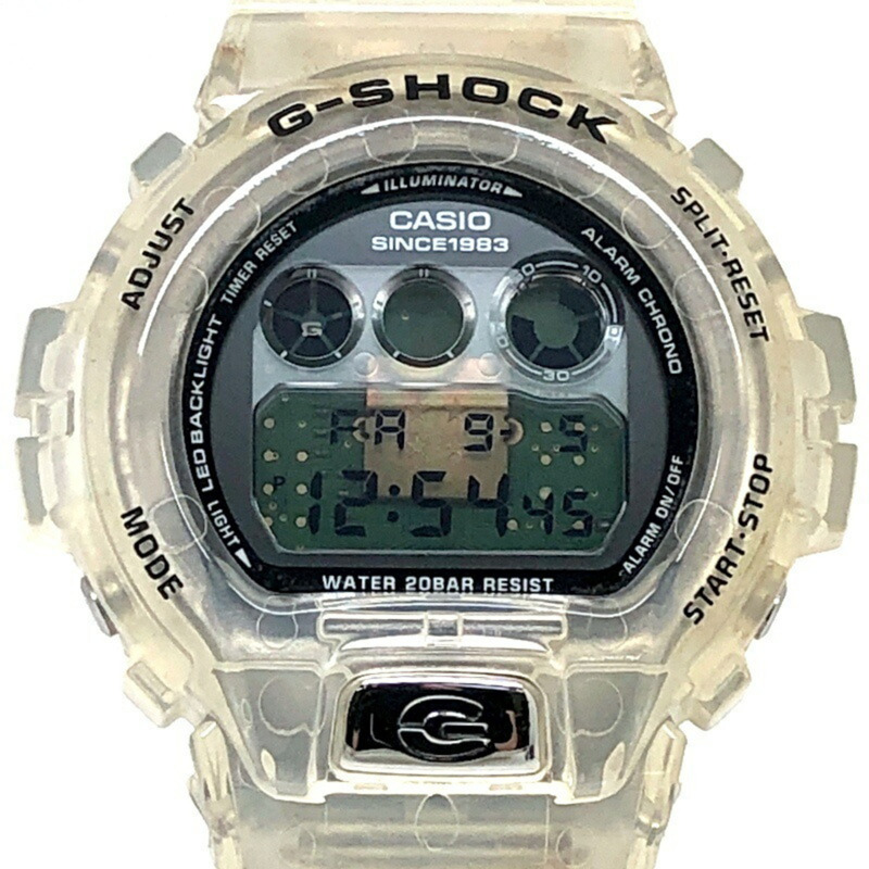 為紀念G-SHOCK誕生40週年,G-SHOCK CASIO DW-6940RX-7 40週年紀念透明混音鏤空腕錶將於2023年7月在三國丘店發售。 ITNDU05QWAWG-0