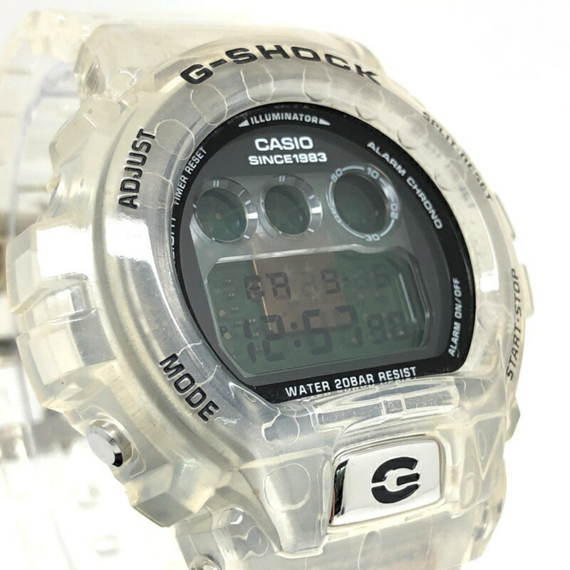 為紀念G-SHOCK誕生40週年,G-SHOCK CASIO DW-6940RX-7 40週年紀念透明混音鏤空腕錶將於2023年7月在三國丘店發售。 ITNDU05QWAWG-3