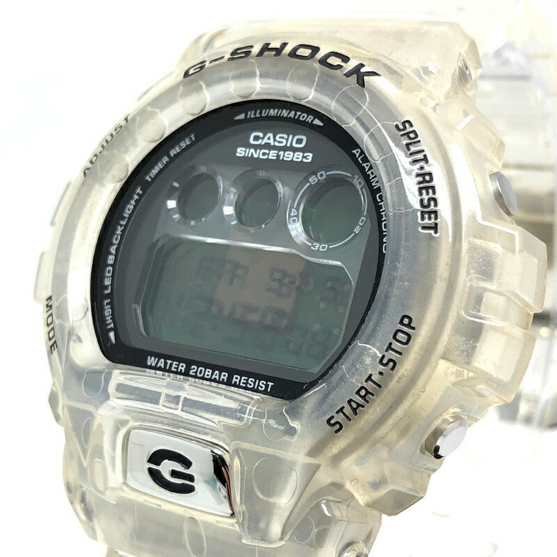 為紀念G-SHOCK誕生40週年,G-SHOCK CASIO DW-6940RX-7 40週年紀念透明混音鏤空腕錶將於2023年7月在三國丘店發售。 ITNDU05QWAWG-4