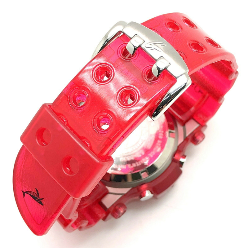 G-SHOCK CASIO FROGMAN 入るくどど2003手錶 GW-203K-4 糖果紅 鏤空 堅固耐用 太陽能 9代入るくどど型號 6月發售 三國丘店 ITL3FEU65GH2-6