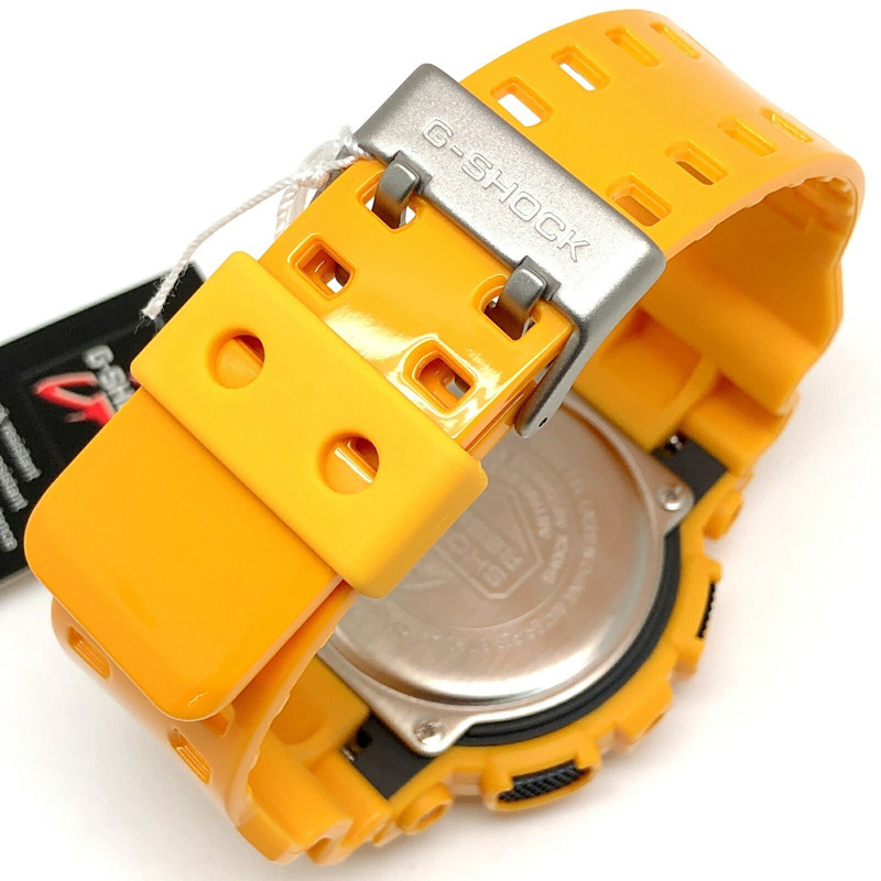 G-SHOCK CASIO GA-100A-9A 大錶殼類比數位手錶,黃黑色飾面,2010年3月發售,三國丘店,ITGVNS4LGM9W-6