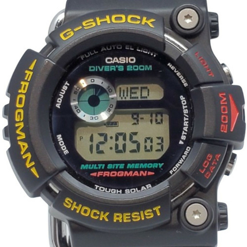 G-SHOCK CASIO DW-8201NT 7 週年紀念款 FROGMAN 型號,數位石英,防震,貝塚店,ITOSZ2Z1LNO8-0