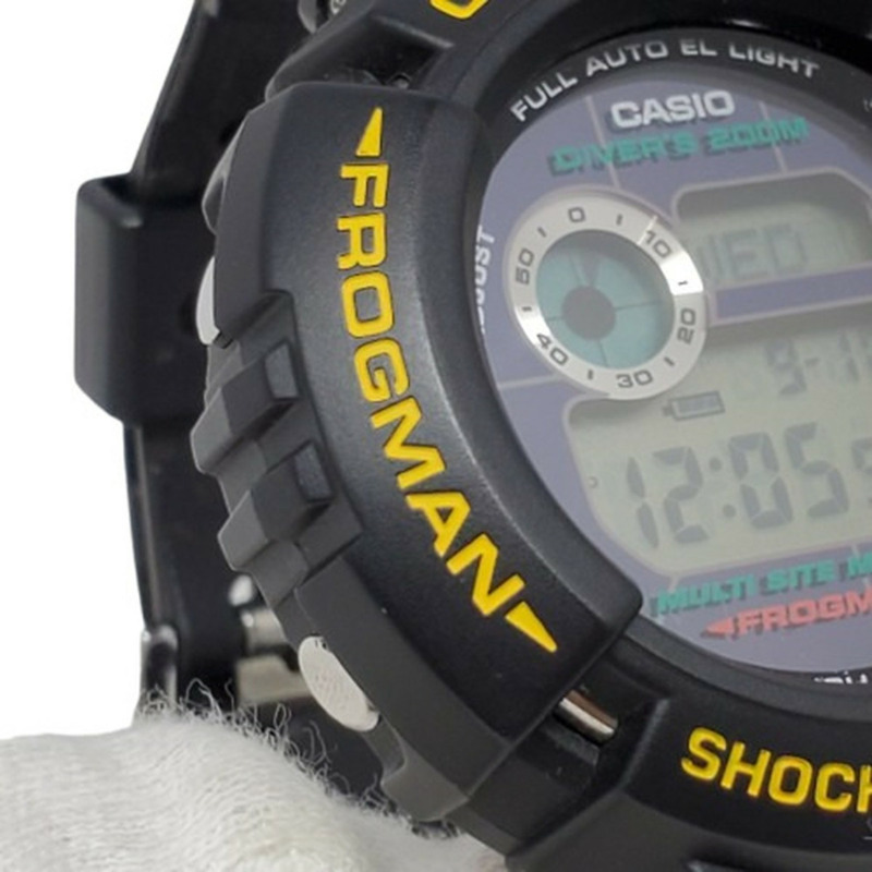 G-SHOCK CASIO DW-8201NT 7 週年紀念款 FROGMAN 型號，數位石英，防震，貝塚店，ITOSZ2Z1LNO8-5