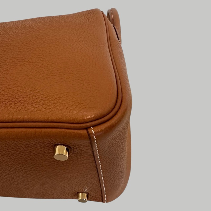 Hermes lindy 26 金棕金扣-9