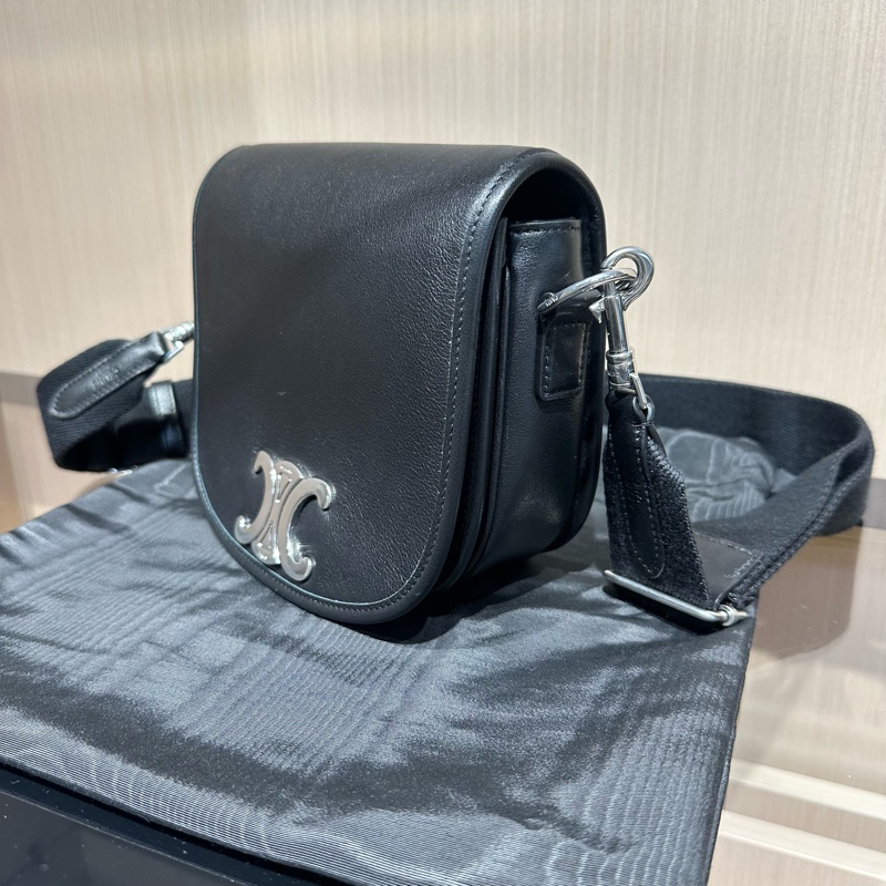 CELINE赛琳 Triomphe 凯旋门标 单肩斜挎包-2
