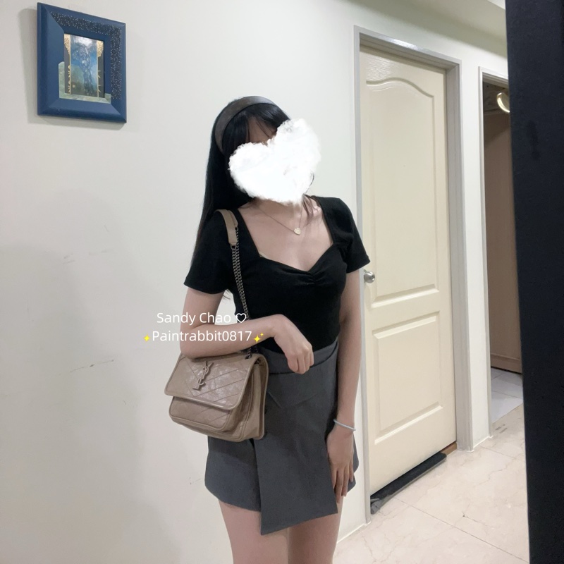 ෆ YSL Niki Baby 奶茶棕🧋🧸有D扣-0