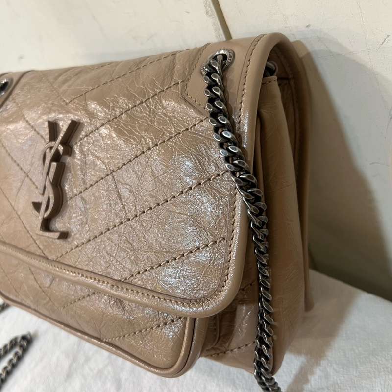 ෆ YSL Niki Baby 奶茶棕🧋🧸有D扣-7