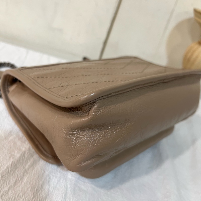 ෆ YSL Niki Baby 奶茶棕🧋🧸有D扣-13