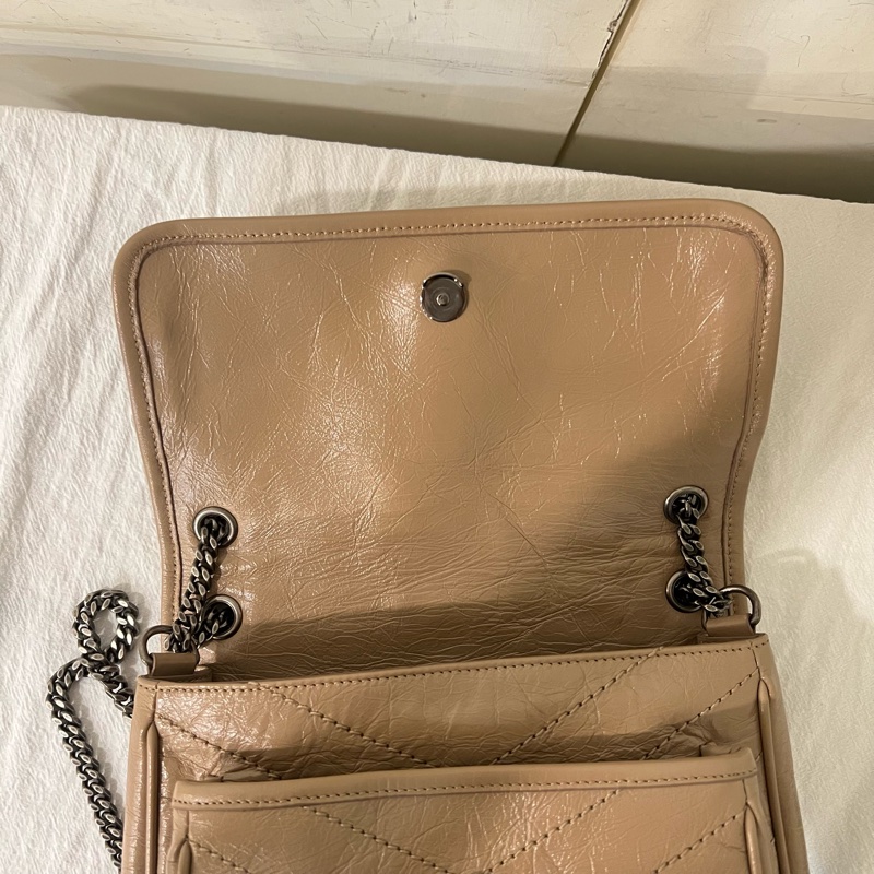 ෆ YSL Niki Baby 奶茶棕🧋🧸有D扣-28