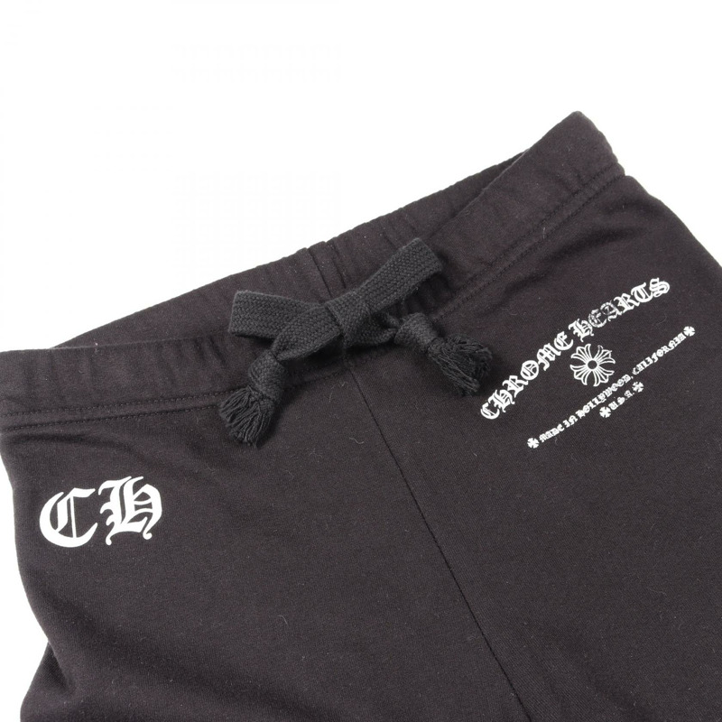 CHROME HEARTS CH Plus F YOU 印花褲子 棉質 黑色 S 碼 二手男式-10