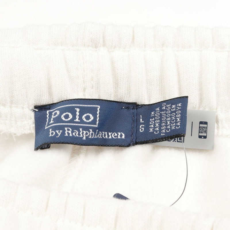 POLO RALPH LAUREN 航海標誌羊毛運動褲棉質白色 #L 女款-2