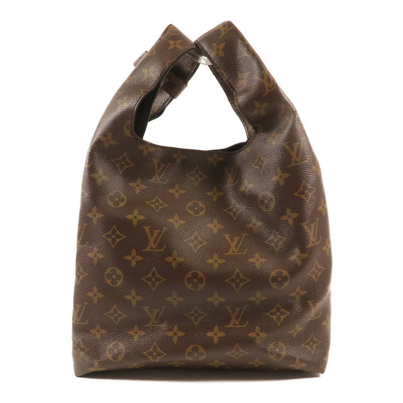 LOUIS VUITTON Monogram Hobo MM金扣手挽肩背兩用袋-1