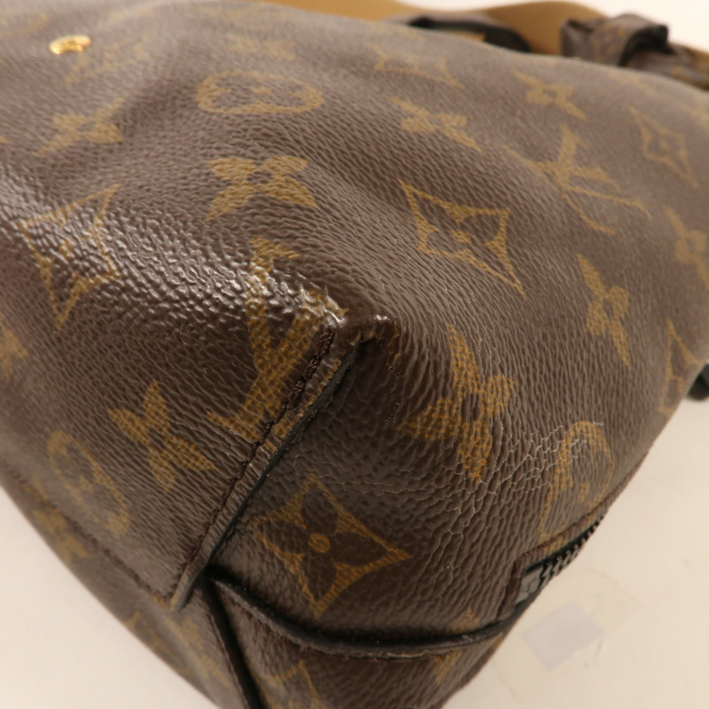 LOUIS VUITTON Monogram Hobo MM金扣手挽肩背兩用袋-6