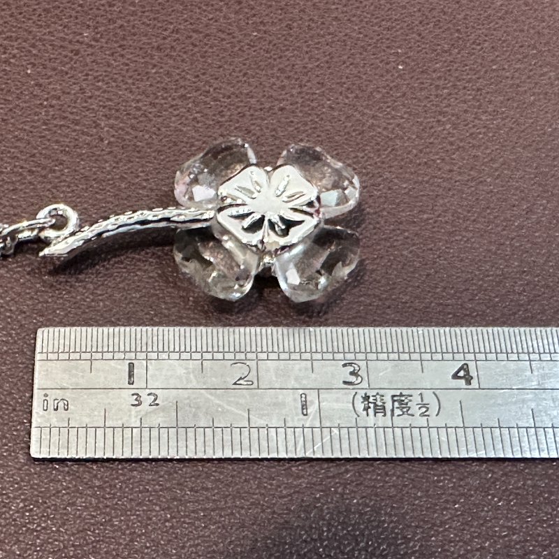 Swarovski 施華洛世奇幸運草水晶項鍊-2