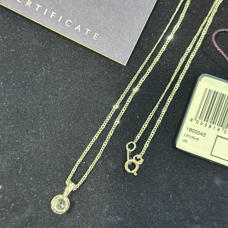 Swarovski 施華洛世奇經典水晶項鍊-1
