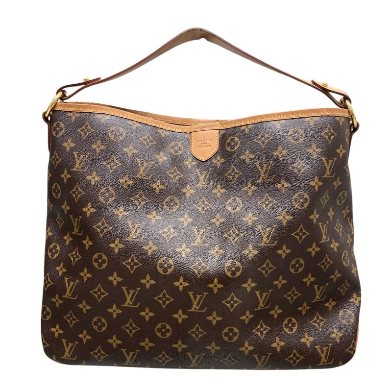 LOUIS VUITTON 路易威登 M40352 DELIGHTFUL GM 老花肩背包 棕色-0