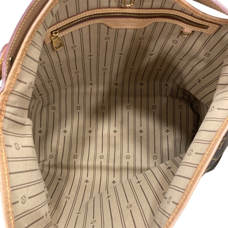 LOUIS VUITTON 路易威登 M40352 DELIGHTFUL GM 老花肩背包 棕色-6
