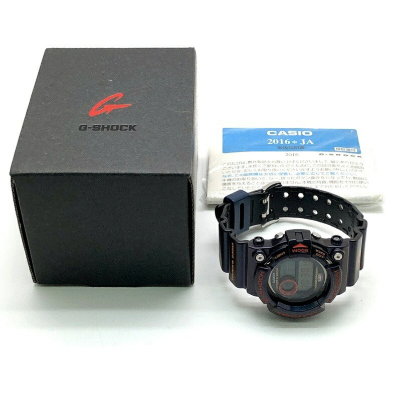 G-SHOCK CASIO FROGMAN 手錶 GW-201-6 毒蛙 馬約拉色 堅固太陽能 偏光塗層 蒙面蛙 EL 2001 年 8 月發售 三國丘店 IT53PFMLQ0V1-9