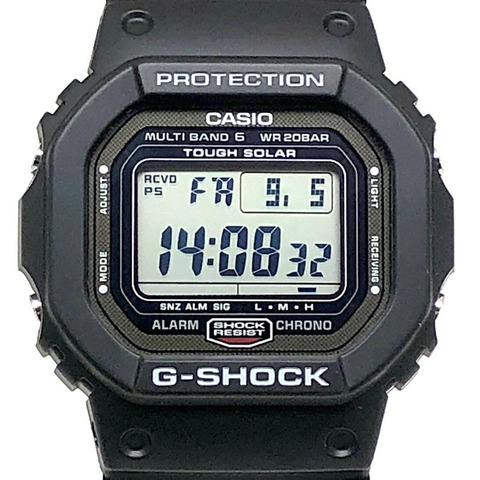 G-SHOCK CASIO GW-5000-1 ORIGIN 手錶，電波太陽能，堅固耐用，6 波段多頻，不銹鋼錶殼，旋入式錶背，EL 背光，5000 系列，2009 年 5 月發售，三國丘店，ITE4NLJXZF3F