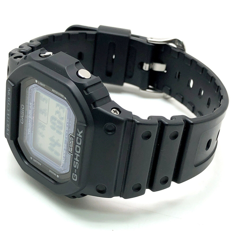 G-SHOCK CASIO GW-5000-1 ORIGIN 手錶,電波太陽能,堅固耐用,6 波段多頻,不銹鋼錶殼,旋入式錶背,EL 背光,5000 系列,2009 年 5 月發售,三國丘店,ITE4NLJXZF3F-4