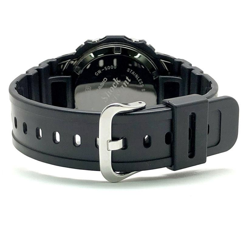 G-SHOCK CASIO GW-5000-1 ORIGIN 手錶,電波太陽能,堅固耐用,6 波段多頻,不銹鋼錶殼,旋入式錶背,EL 背光,5000 系列,2009 年 5 月發售,三國丘店,ITE4NLJXZF3F-5