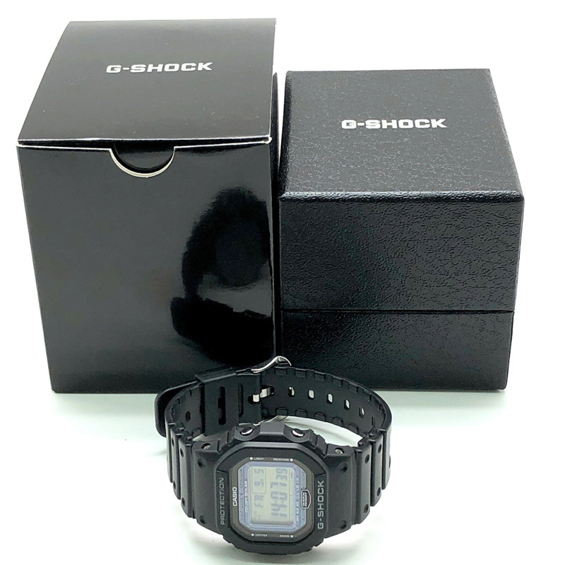 G-SHOCK CASIO GW-5000-1 ORIGIN 手錶,電波太陽能,堅固耐用,6 波段多頻,不銹鋼錶殼,旋入式錶背,EL 背光,5000 系列,2009 年 5 月發售,三國丘店,ITE4NLJXZF3F-9