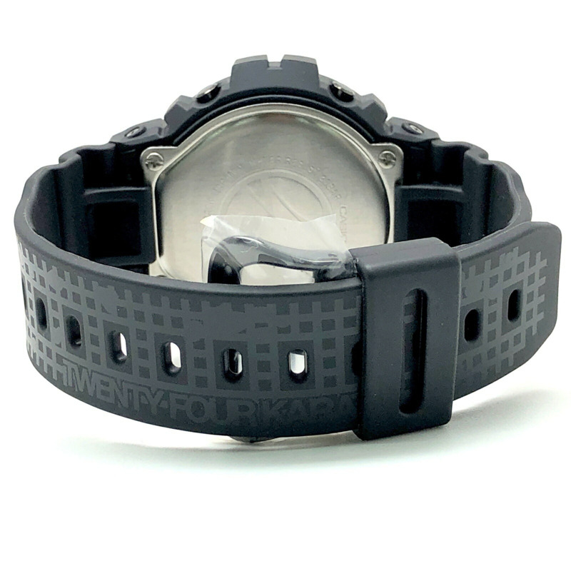 G-SHOCK CASIO DW-6900FS 腕錶，24K金，與 EXILE、JSB III 和 RAMPAGE 的第三款聯名款。黑金款。 2012年發售。三國丘店。 ITA6X9V4WAEQ-5
