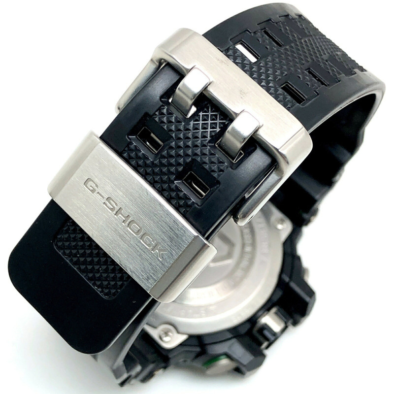 G-SHOCK CASIO GRAVITYMASTER GW-A1100-1A3 手錶,電波太陽能,3G 抗震,抗離心力,羅盤功能,黑綠色,2013 年 6 月發售,三國丘店,IT49H6AAP5W0-7