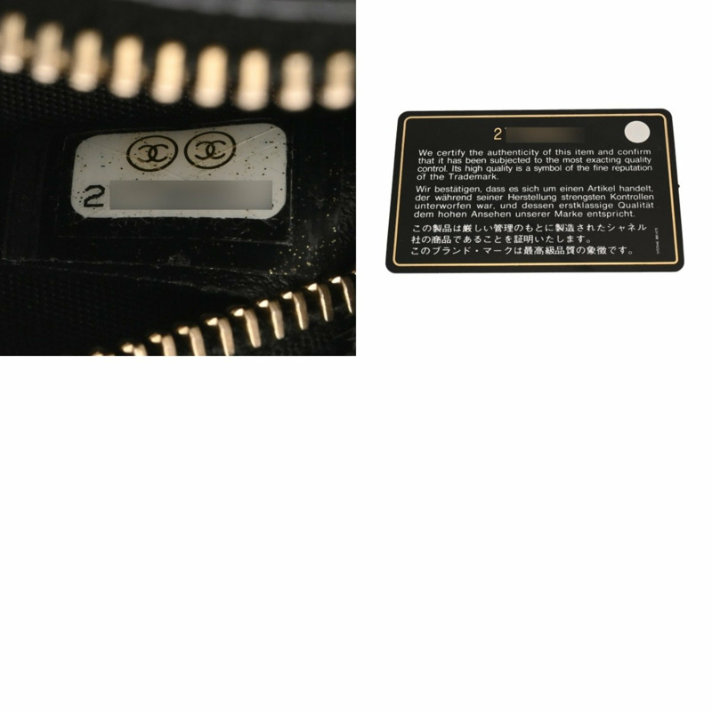 CHANEL CC Filigree 圓形鏈條單肩包 黑色 (AP0365) - 女士魚子醬皮革-10