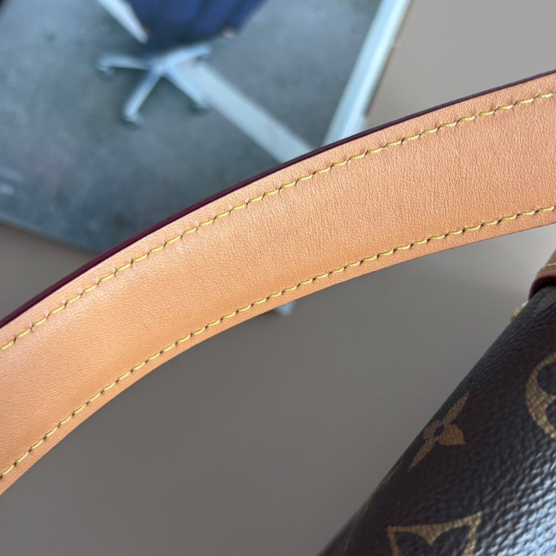 ::LOUIS VUITTON:: LV M46358 Side Trunk MM 咖啡色經典花紋斜背包 方箱包-34