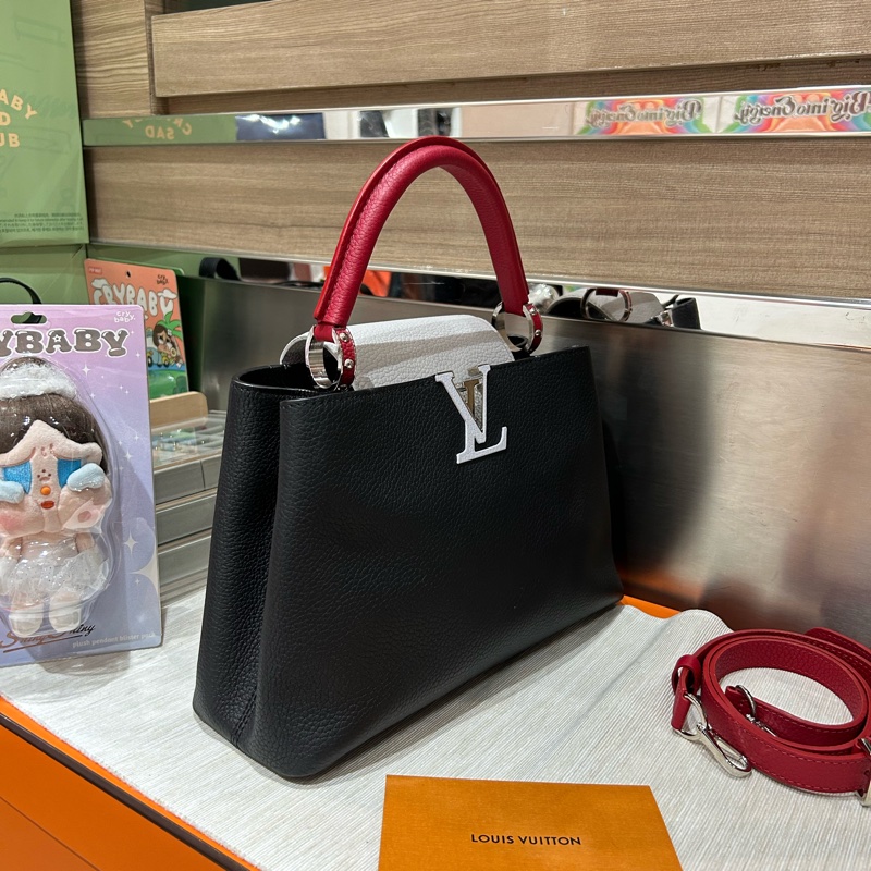 Lv CAPUCINES PM 2 WAY BAG M53678,-1