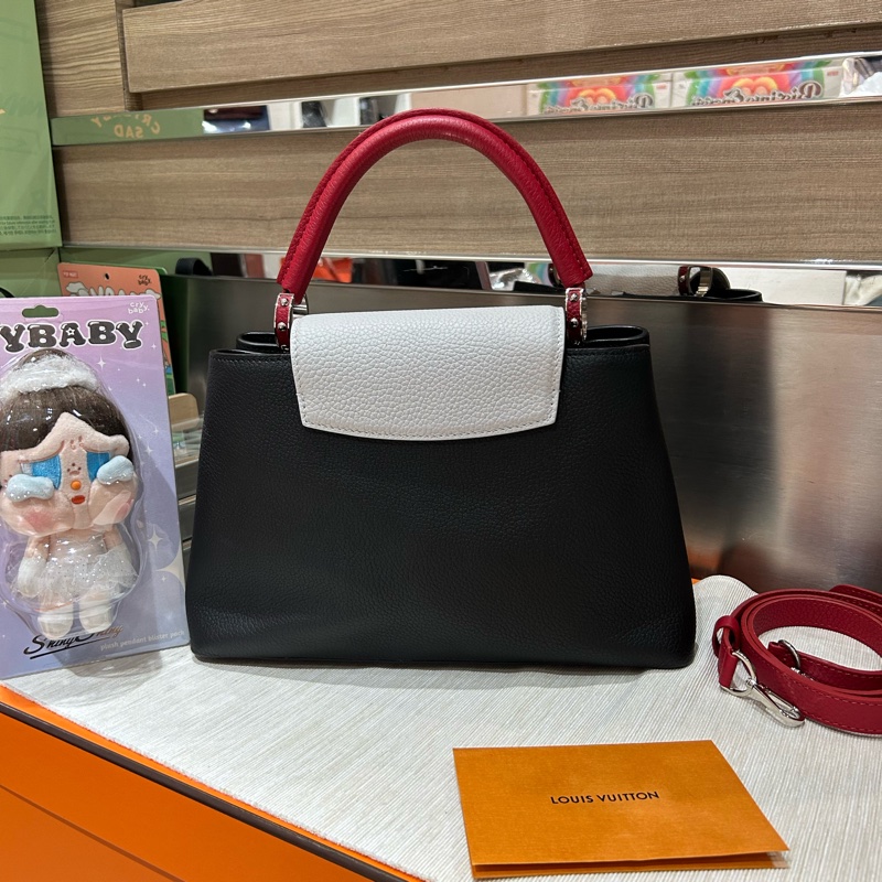 Lv CAPUCINES PM 2 WAY BAG M53678,-2
