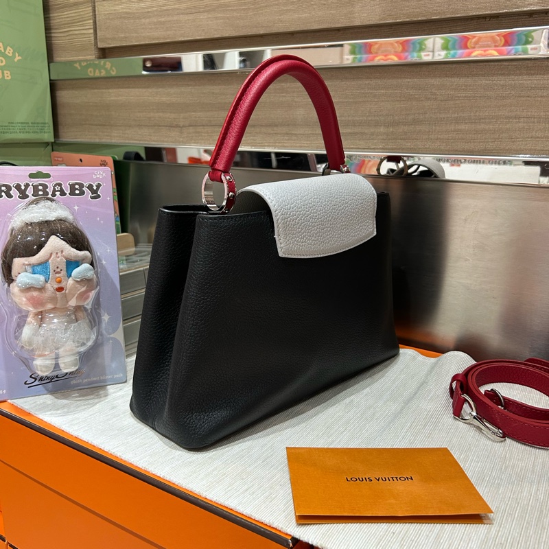 Lv CAPUCINES PM 2 WAY BAG M53678,-3